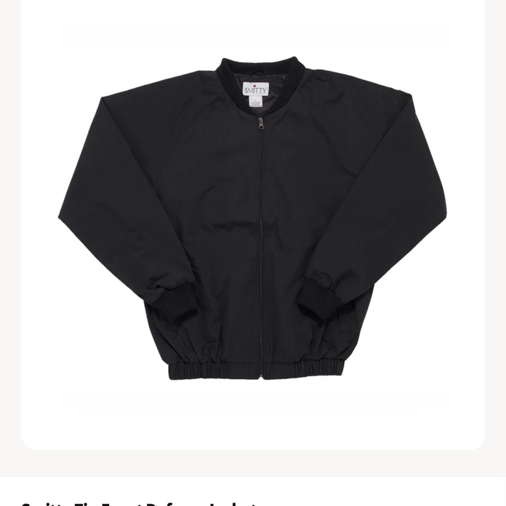 Black Bomber Jacket